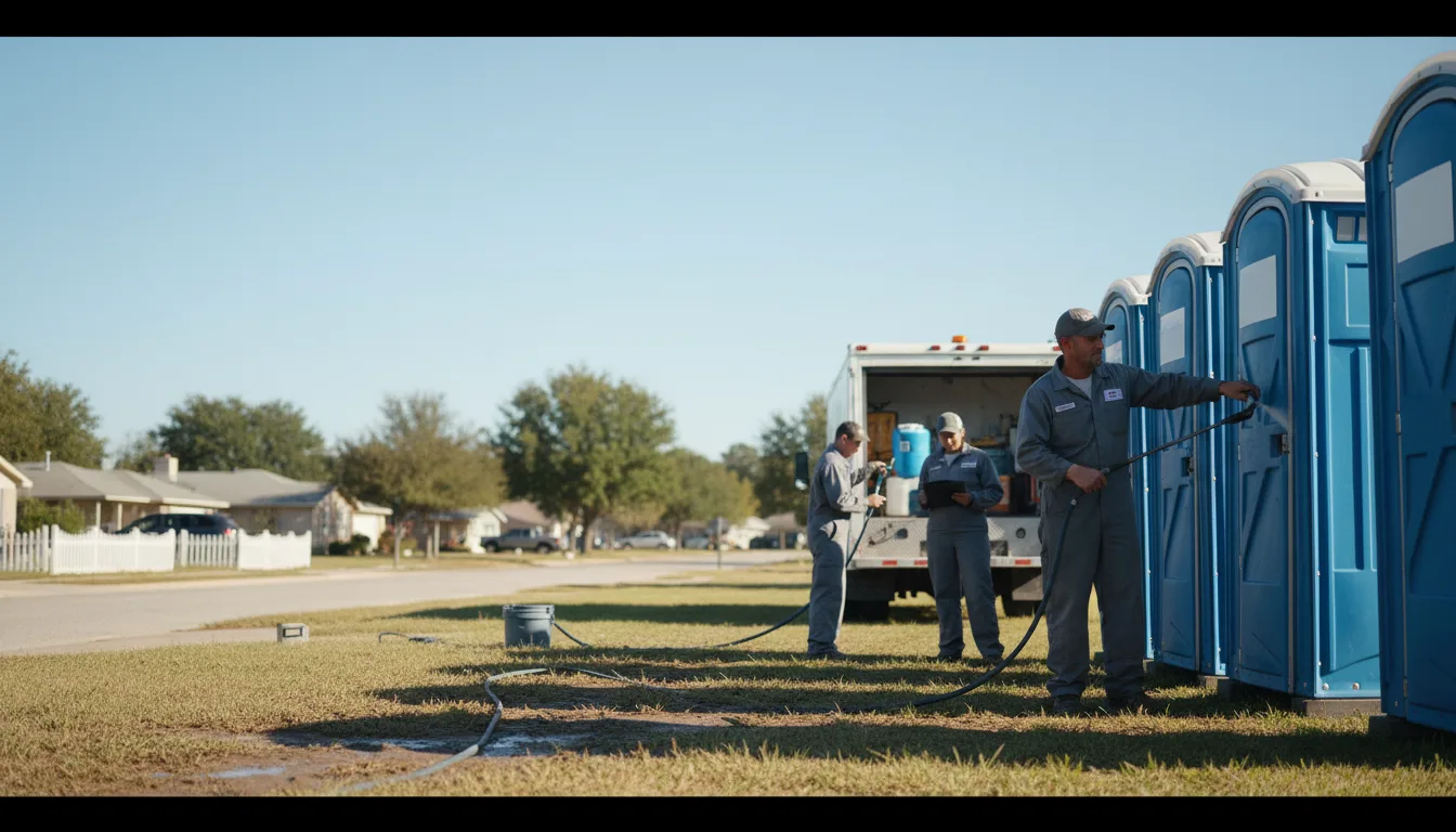 Long-Term Portable Toilet Rental in Ellis Grove, IL near me